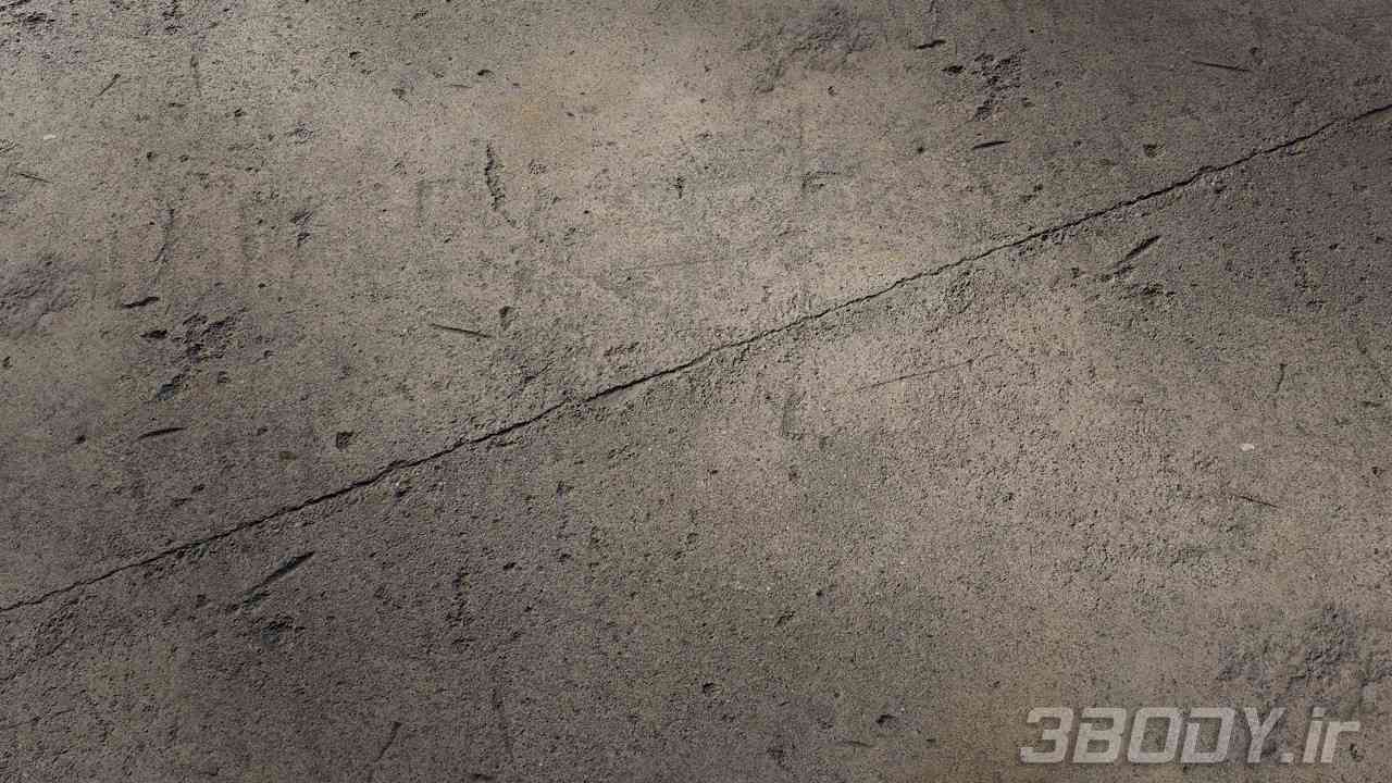 متریال بتن صاف smooth concrete عکس 1